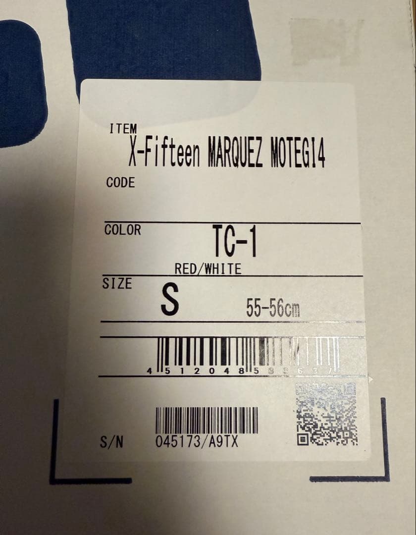 セキュリティ・セーフティ SHOEI X-fifteen MARQUEZ MOTEGI4 size:S