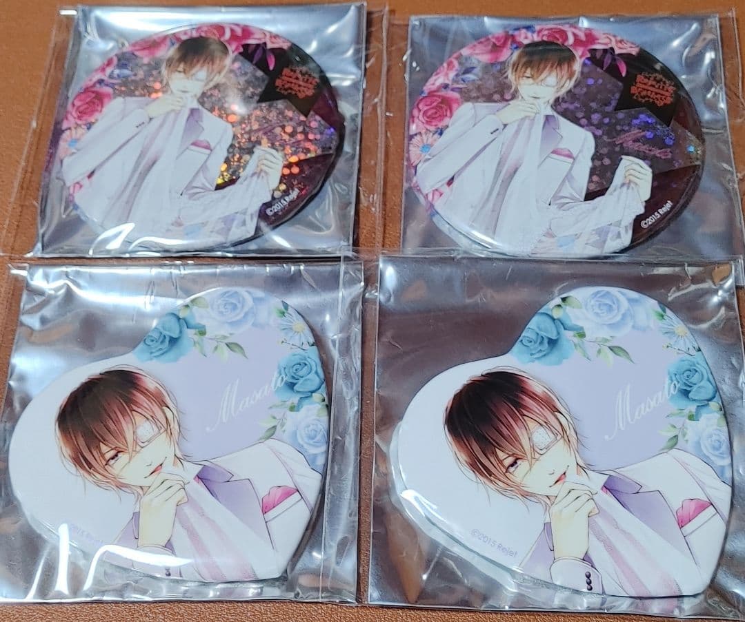 Rejet もし、この世界に神様がいるとするならば。 ホロ缶バッジ マサト