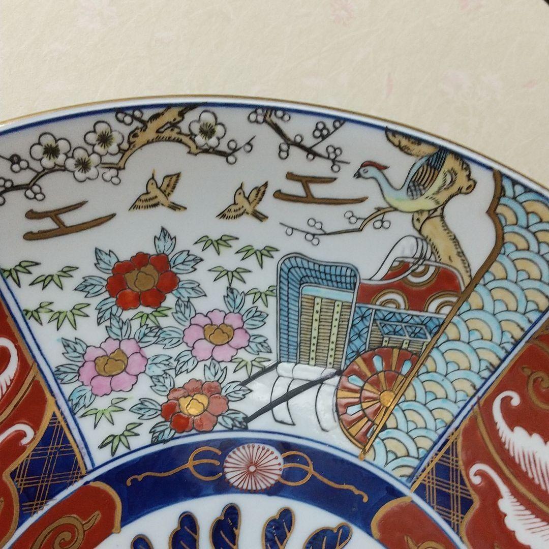 有田焼 ゴールド伊万里 飾り皿 大皿 45センチ 手描き