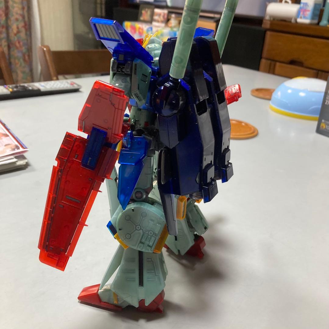 MGZZ GUNDAM \"Ver.Ka\" 限定版クリアメカニカルコアメッキ風塗装