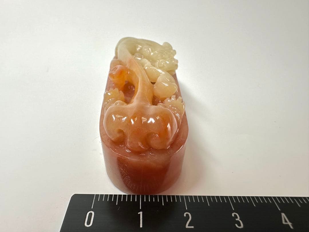 螭虎 古獣 田黄 高級印材 ラオス 篆刻 印材 印石 書道 落款 遊印