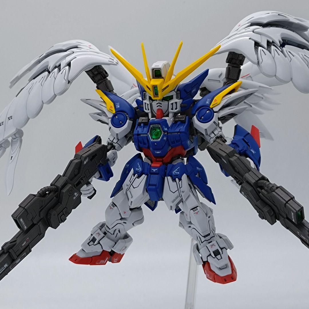 MGSD ウイングガンダム ゼロ EW 【全塗装完成品】の通販はau PAY