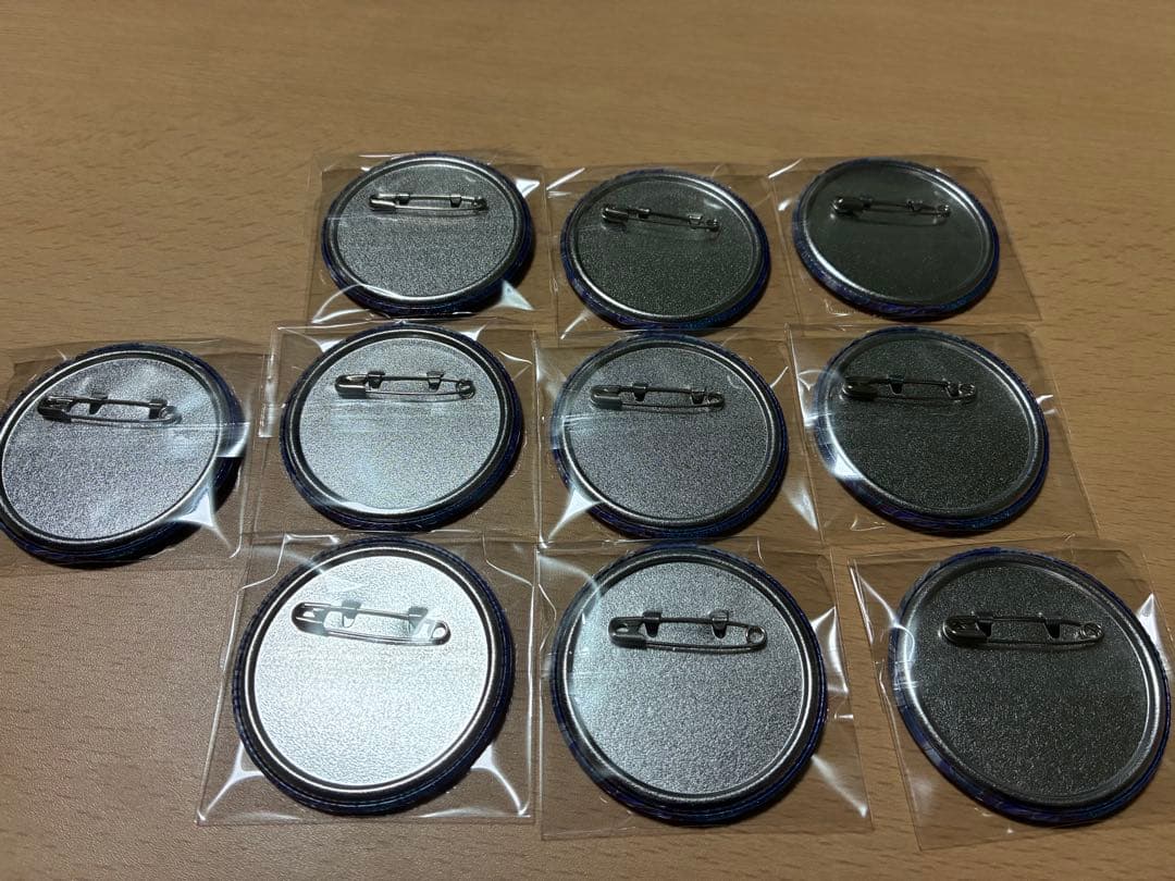 草薙寧々　グリッター缶バッジ 12B 10点