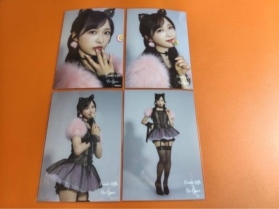 小栗有以 AKB48 大丸東京店 大衣装展 ランダム生写真 4種コンプ