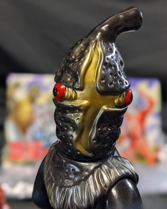 ケムール人＋ミニ「ウルトラQ」登場宇宙人（マーミット）ソフビフィギュア