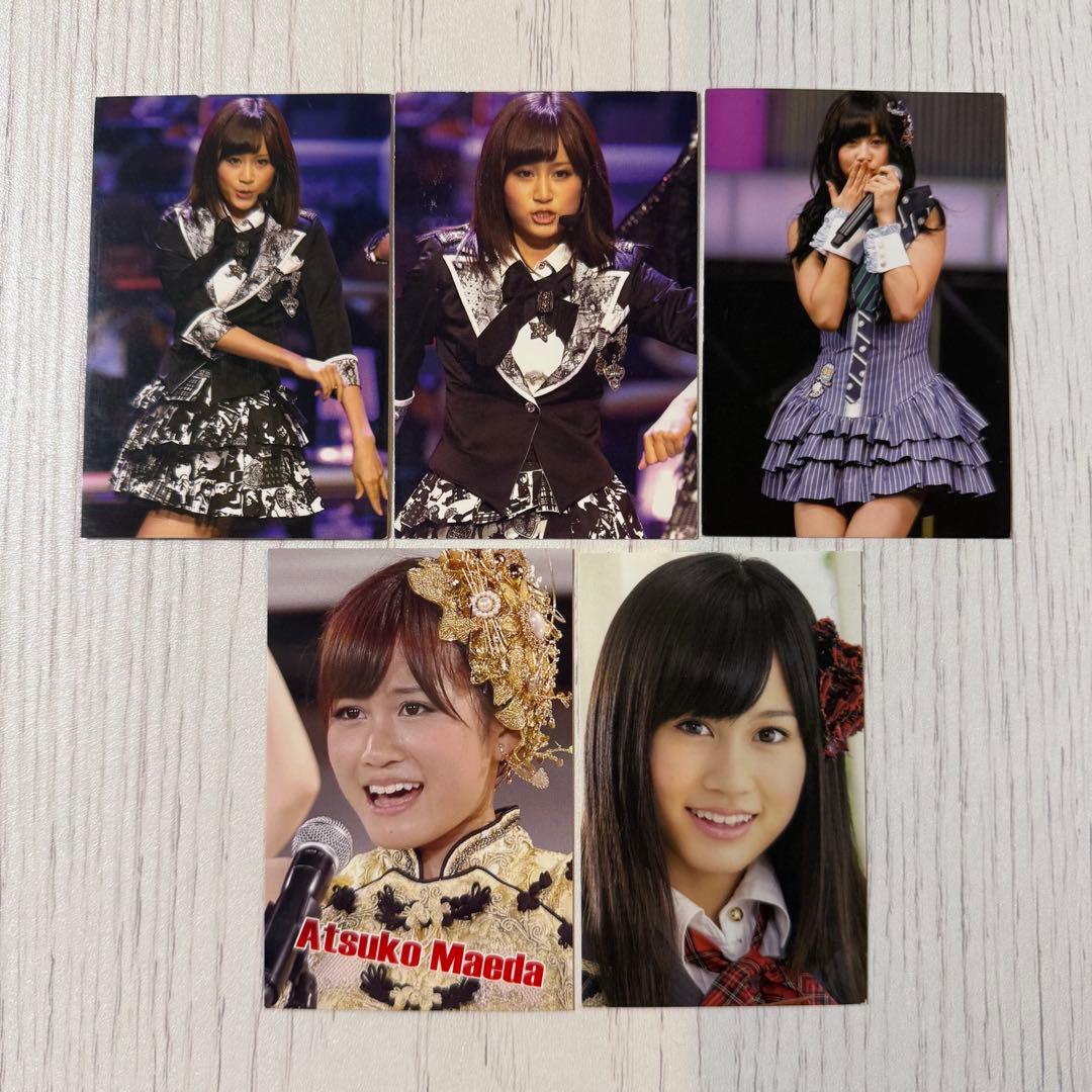 初代 AKB48 前田敦子 あっちゃん 写真カード トレーディングカード
