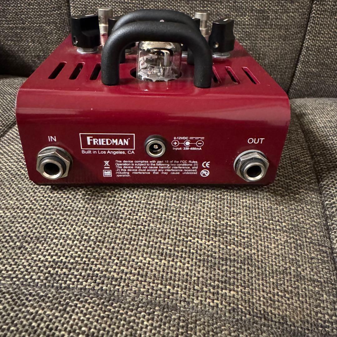 Friedman Fuzz Fiend 真空管ファズ