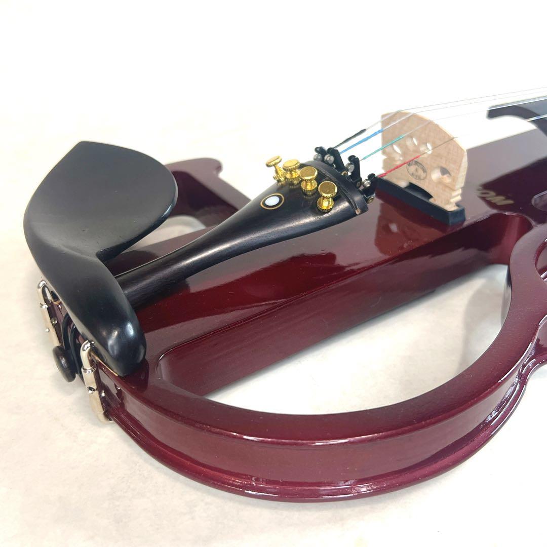 【超美品】 ENNBOM エボニー サイレントバイオリン HVPV-30 4/4