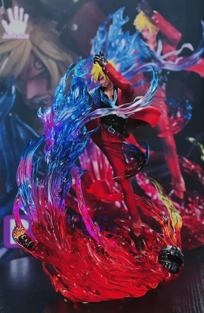 ワンピース 麦わら海賊団 鬼ヶ島 サンジ ガレージキット フィギュア B