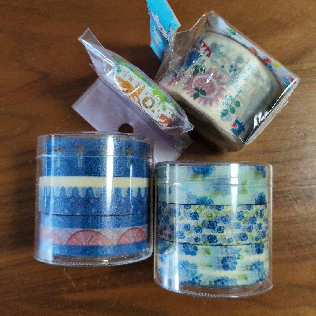 マスキングテープ　カモイ　廃盤品　雑貨　ラウンドトップ　キングジム