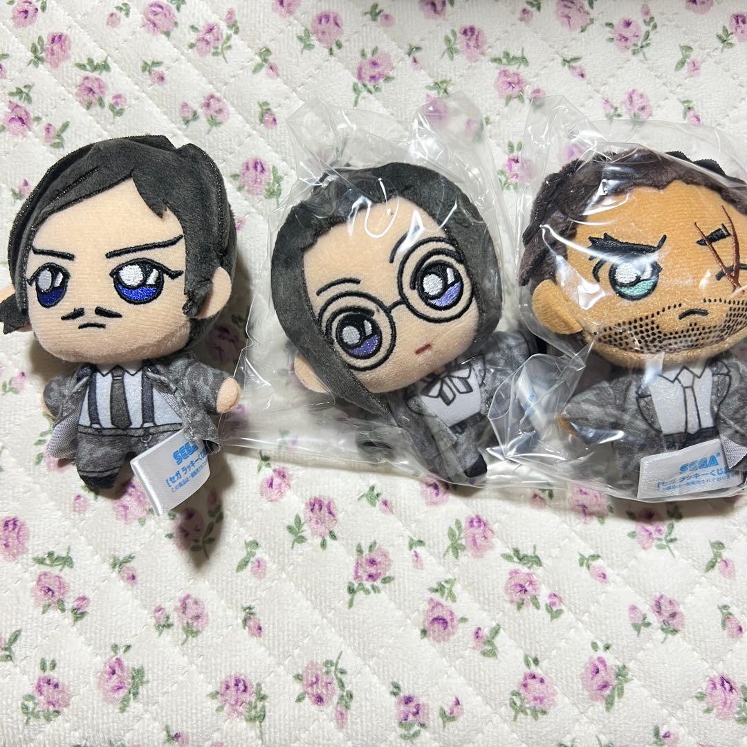 諸伏高明 大和敢助 上原由衣 セガラッキーくじ ぬいぐるみマスコット