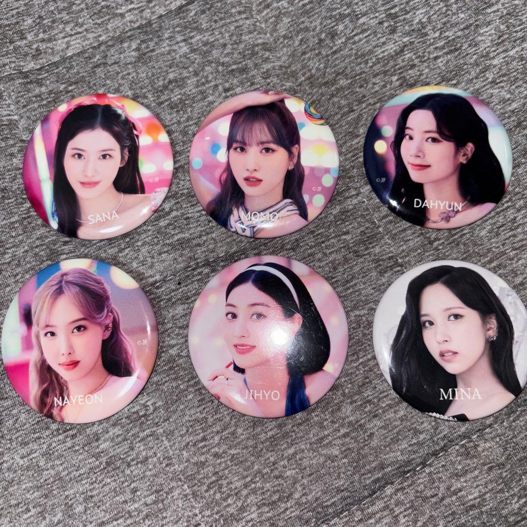 TWICE ダヒョン 缶バッジ サナ ナヨン