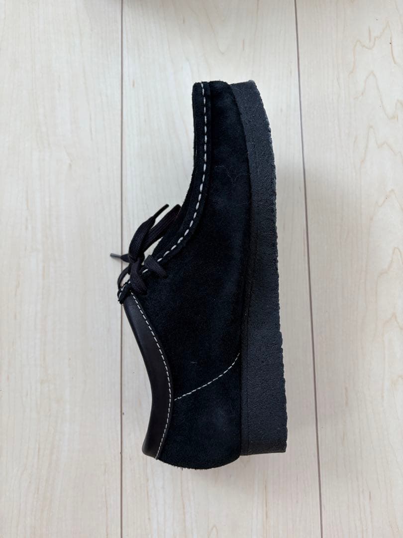 STUSSY/CLARKS ORIGINAL トランプ刺繍スエードシューズ／