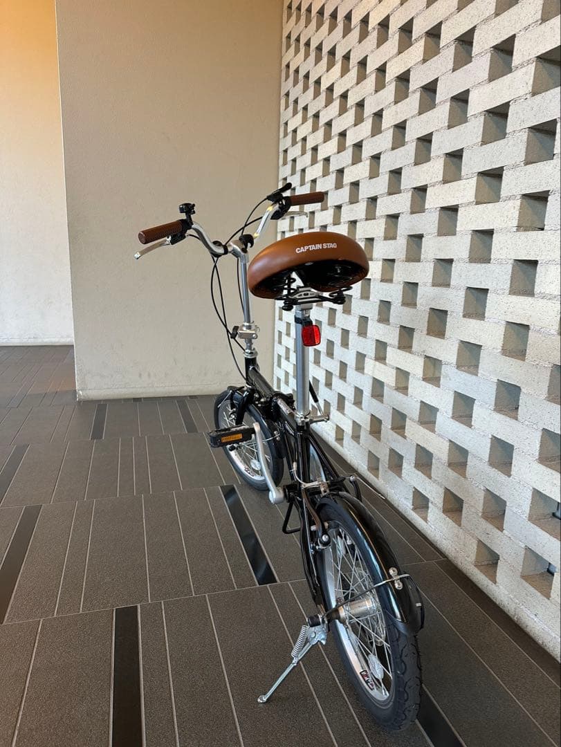 CAPTAINSTAG 折りたたみ 6速 純正ペダルとサドルは未使用