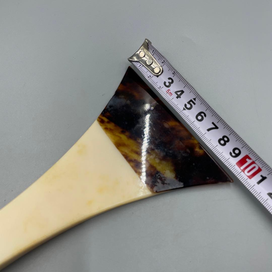 239ヴィンテージ 天然素材 三味線バチ 重さ約114g 三味線バチ (撥)