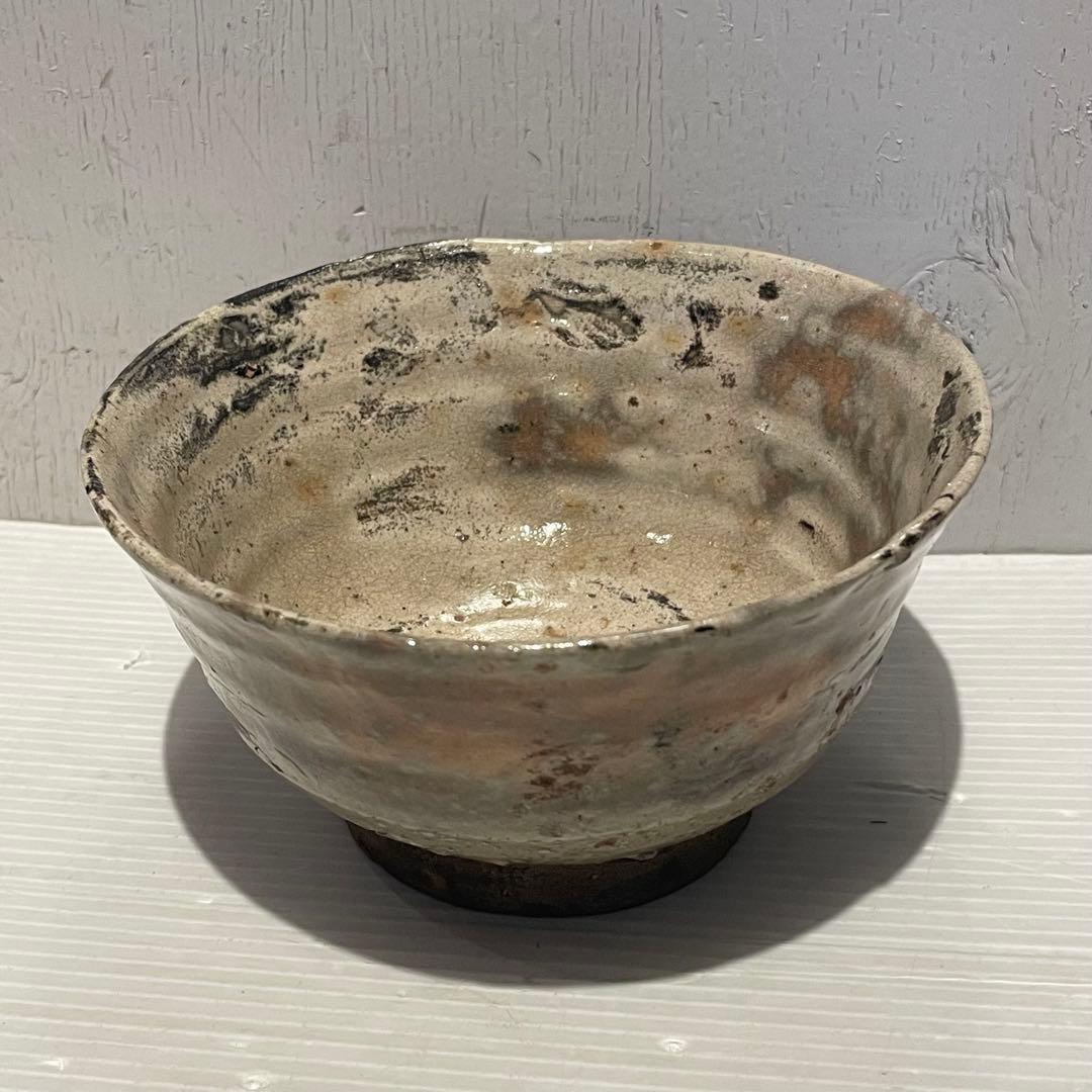 茜雲茶碗 宝珠玉 長春太山 陶器 陶芸 工芸品 美術品 専用木