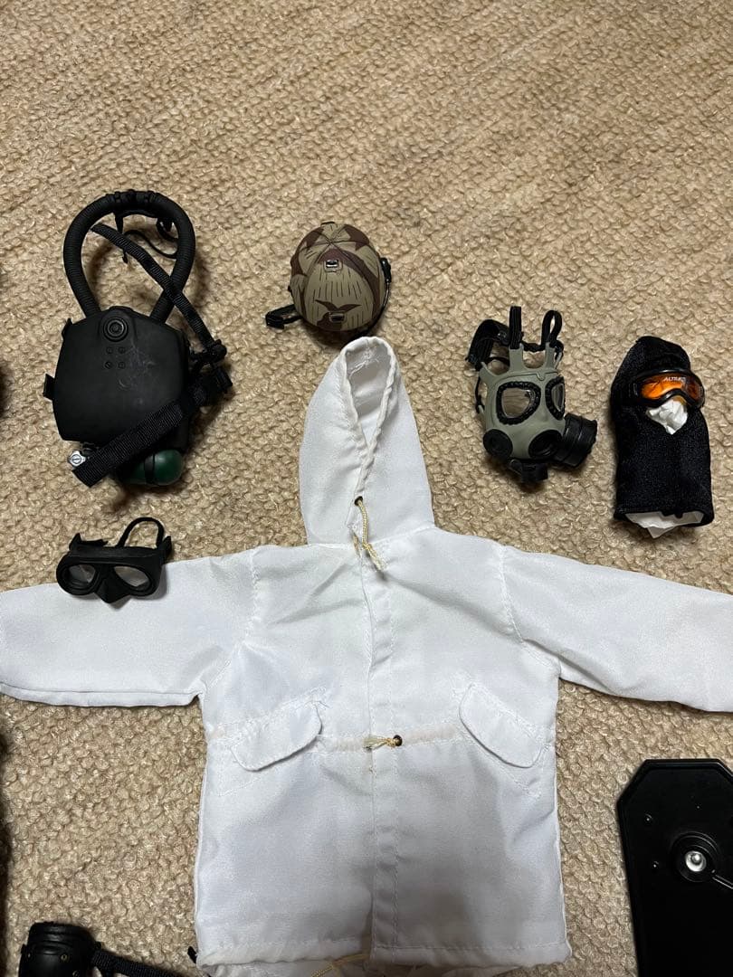 1/6 ミリタリーフィギュアアクセサリーセット スケール