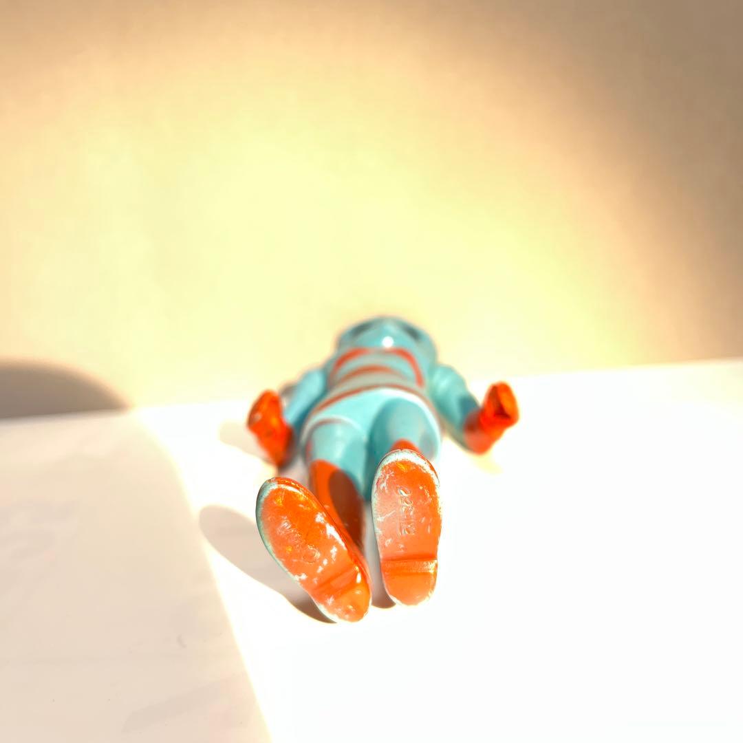 ブルマァク　トリプルファイター　オレンジファイター　ソフビ