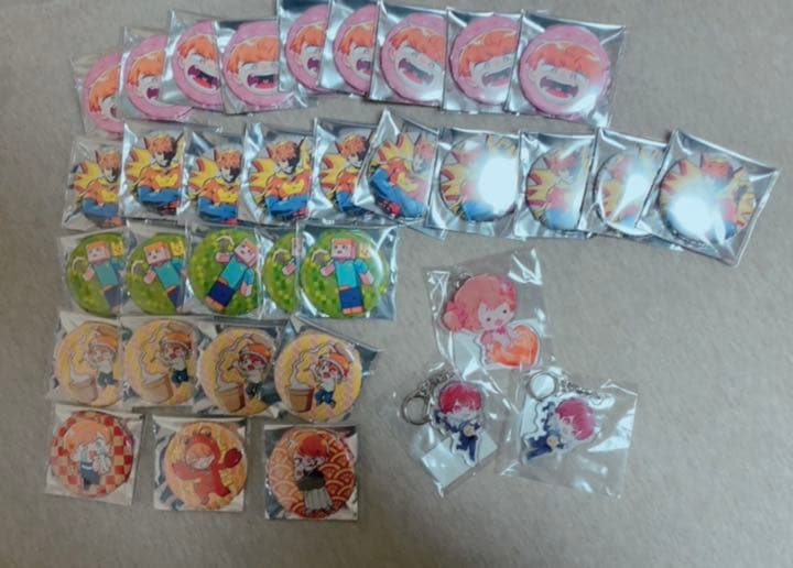 めいちゃん グッズ(缶バッジ・アクリルキーホルダー)