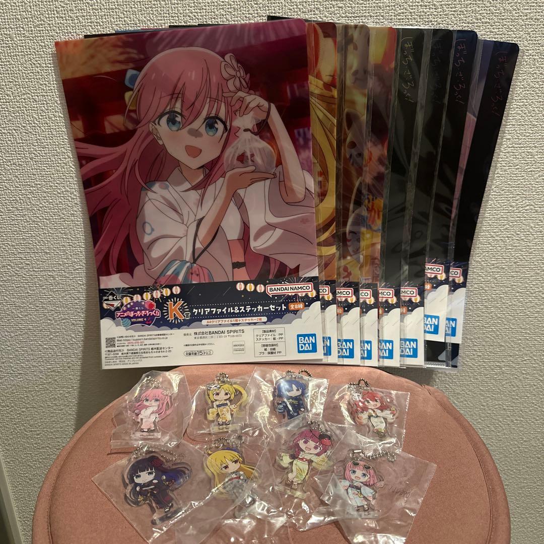 一番くじ ぼっちざろっく フィギュア　アクリルボード　全種　ほぼフルコンプ