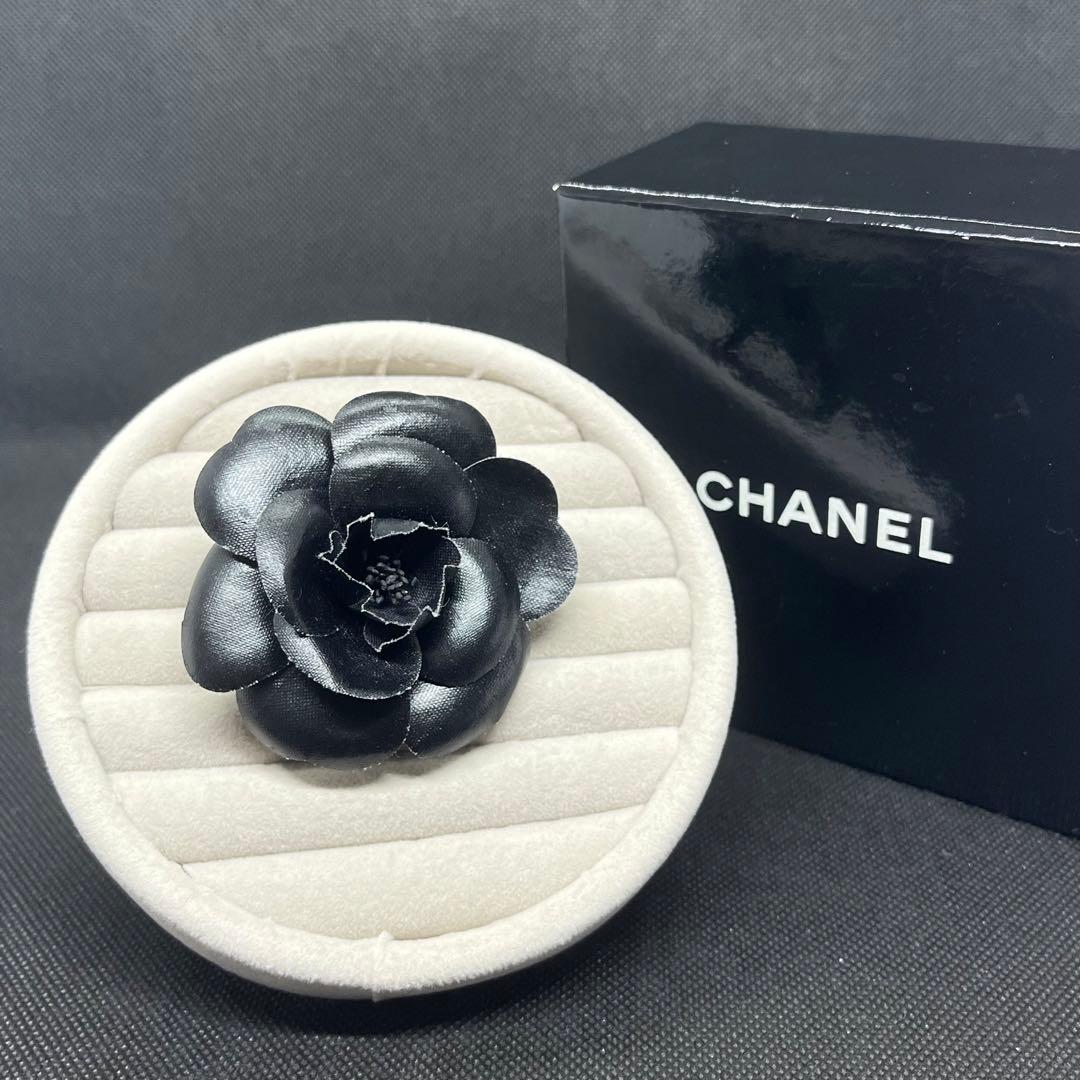 CHANEL シャネル カメリア ブローチ コサージュ デニム コメあり
