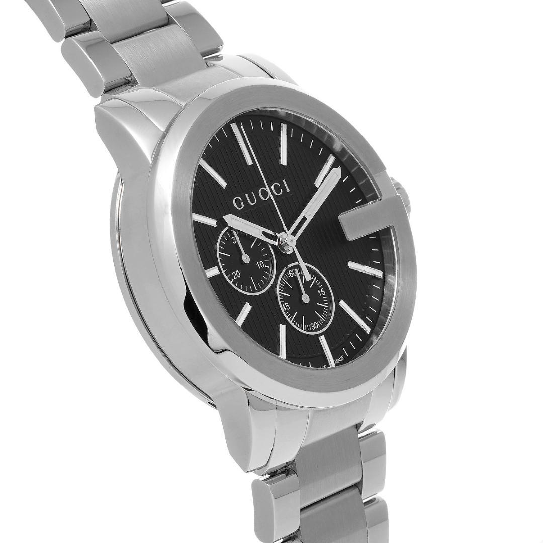 【美品】グッチ gucci 腕時計 クロノグラフ クオーツ