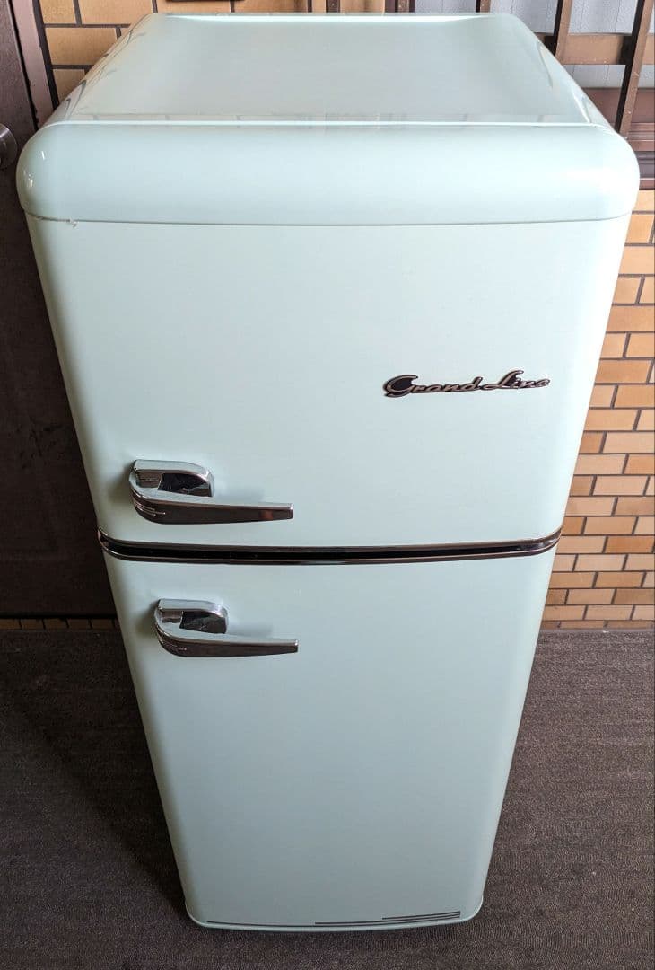 ぷるーん★レトロ冷凍冷蔵庫 grand line 114L 美品♫