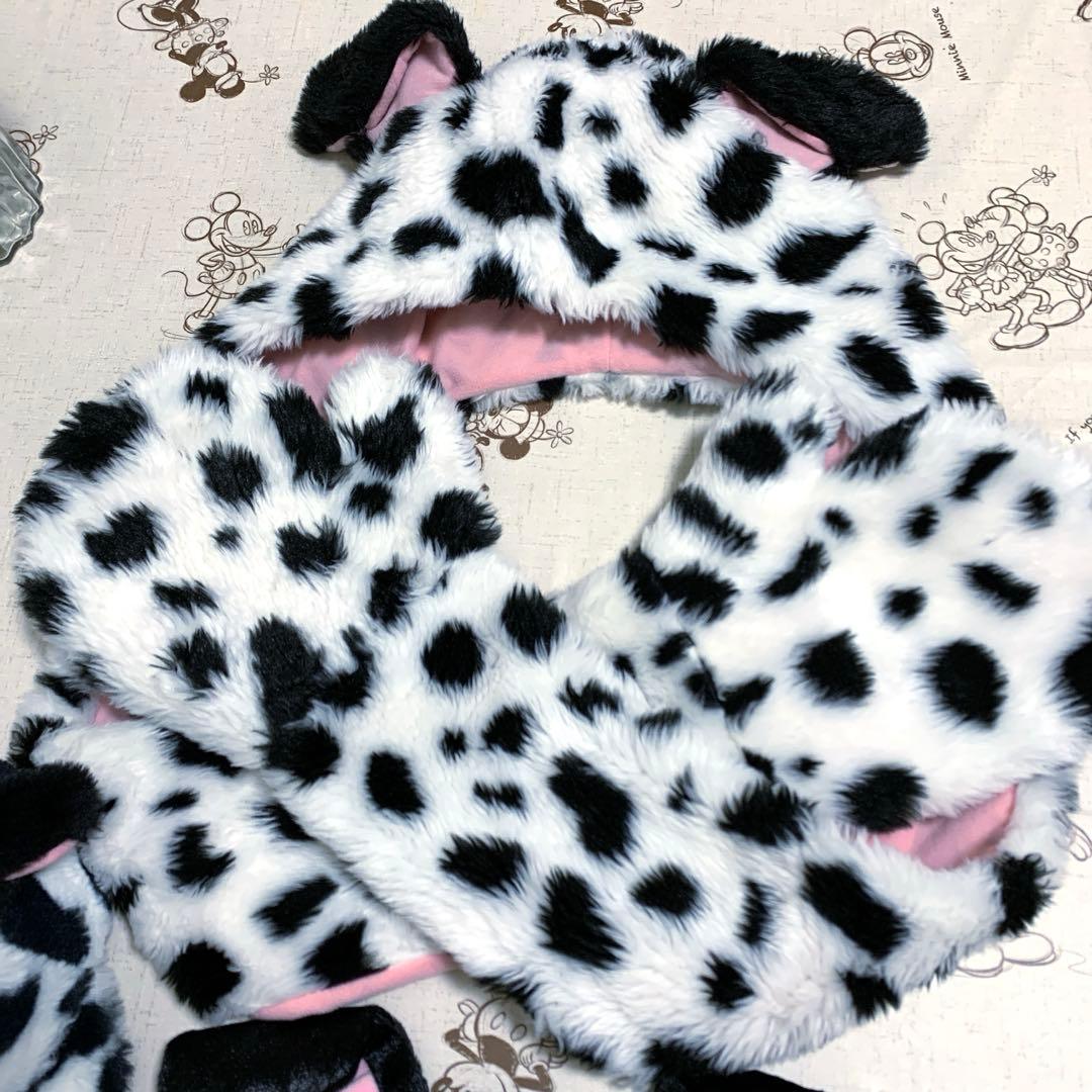 ディズニーリゾート◆101匹わんちゃん　ファンキャップ　マフラーキャップ　バンド