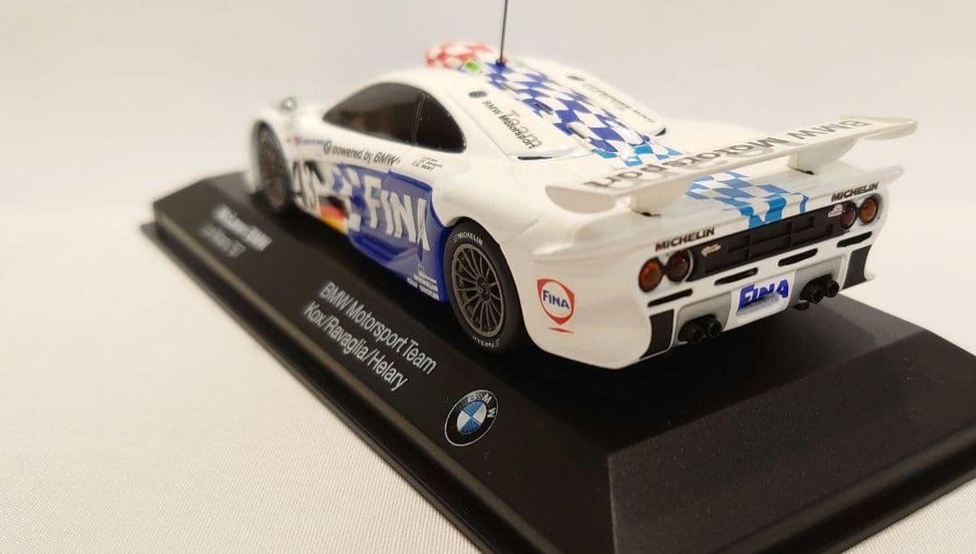 ミニチャンプス　希少　McLaren F1 GTR LM　ディーラーモデル