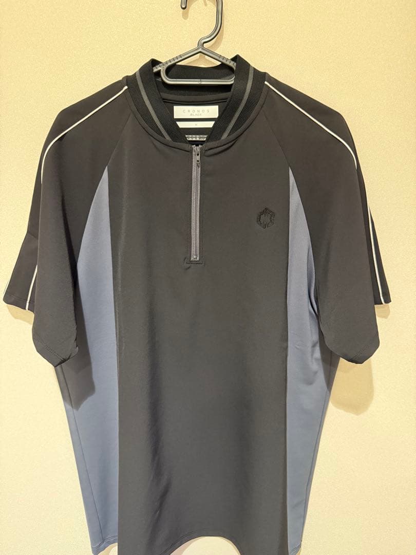 クロノス CRONOS BLACK 半袖シャツ M
