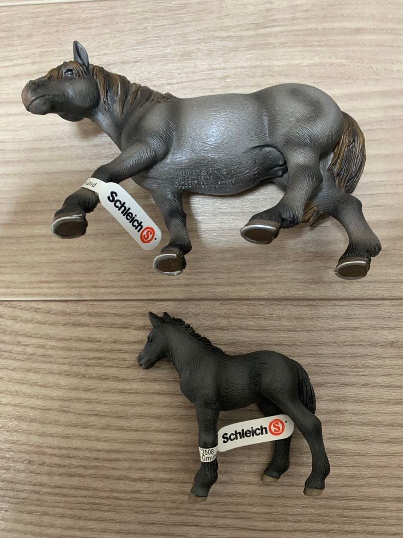 Schleich シュライヒ　フィギュア　 ペルシュロン種　馬　HORSE