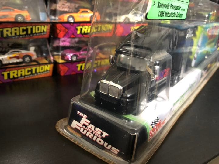 【超希少】ワイルドスピード ミニカー トレーラー with Eclipse