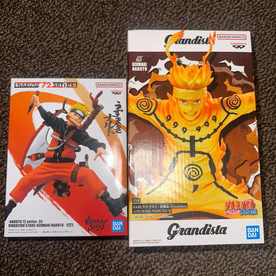 ナルト フィギュア セット Vibration Stars& Grandista - メルカリ