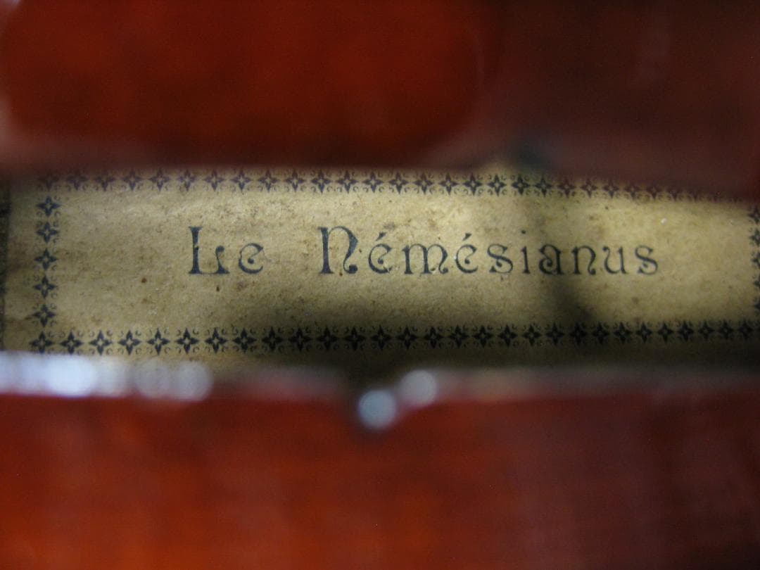 【モダンフレンチ】 JTL工房製 \"Le Nemesianus\" バイオリン