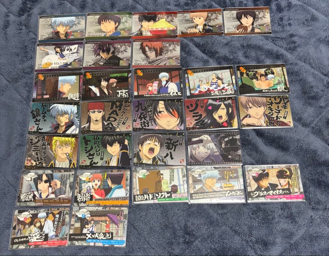 銀魂 クリアカード カードガム ウエハースカード まとめ売り【515枚】