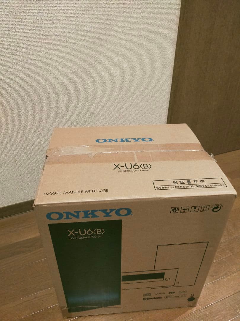 ONKYO X-U6(B) CD RECEIVER SYSTEM 未使用品 保証 - メルカリ