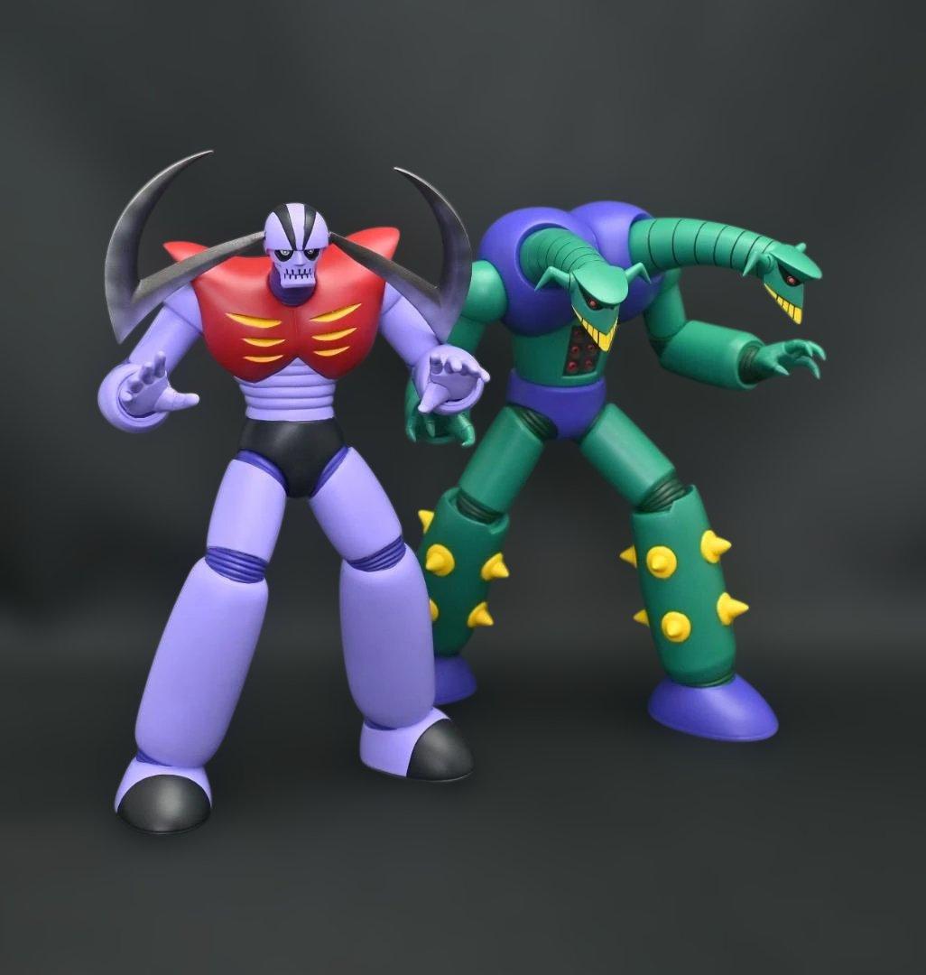 完成品】 マジンガーZ 原作版 アフロダイA ボスボロット 塗装改修完成