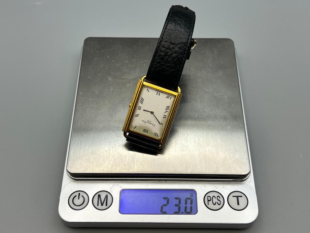 クリスチャンディオール 59.122 ホワイト クオーツ レディース 時計 不動