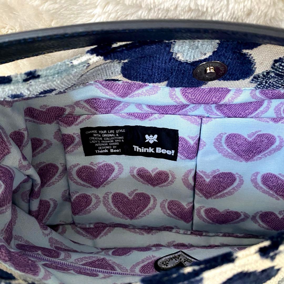 【新品未使用】Think Bee! ブルーカナリー 2way ショルダーバッグ