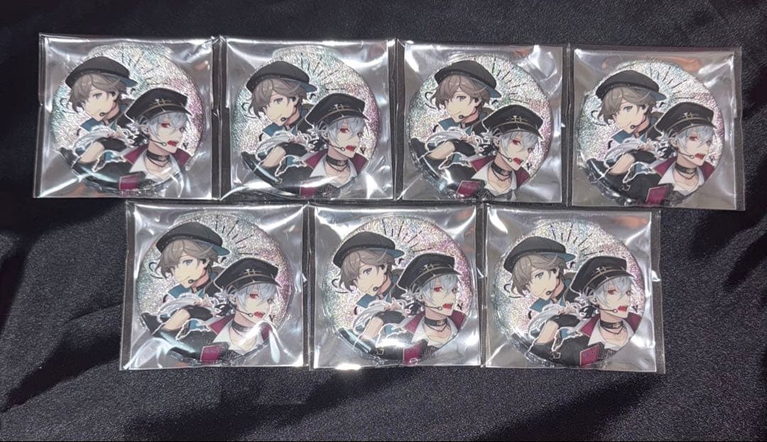 にじさんじ 叶 葛葉 3周年 ChroNoiR 缶バッジ - メルカリ