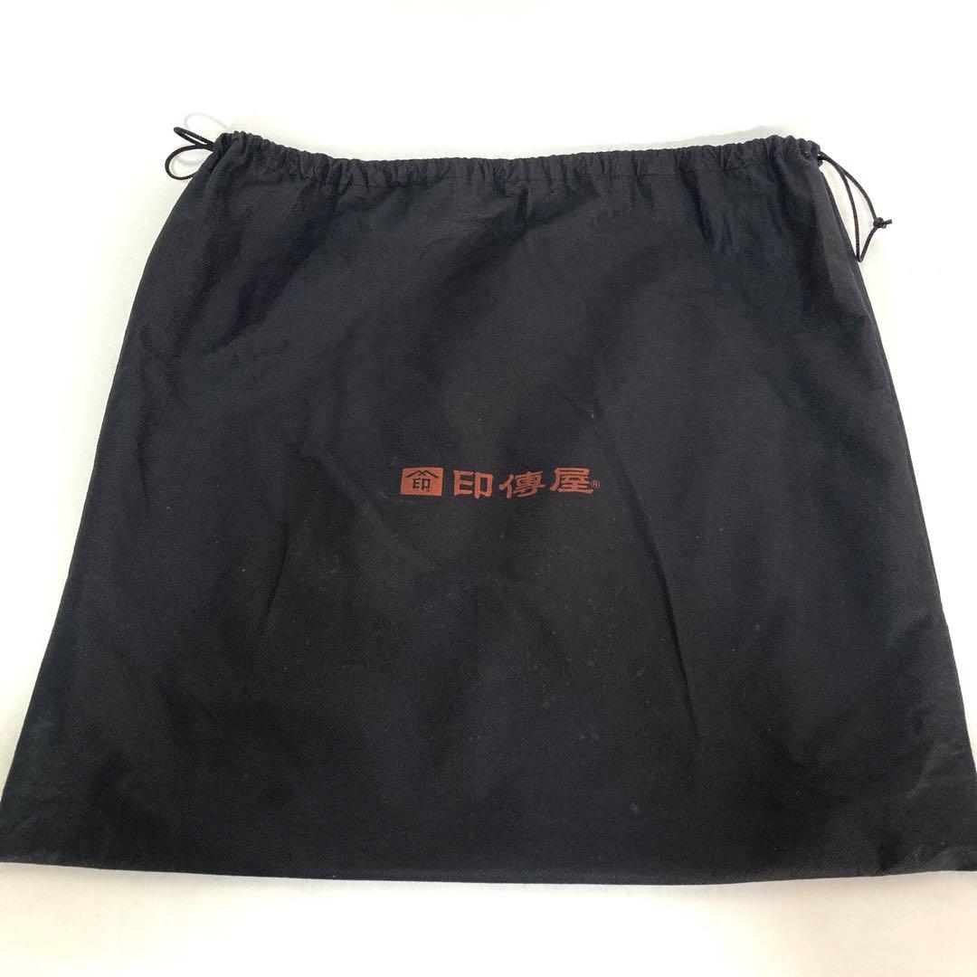 未使用品✨ 印傳屋 ハンドバッグ キャレー 甲州印伝 鹿革 漆 ブラック