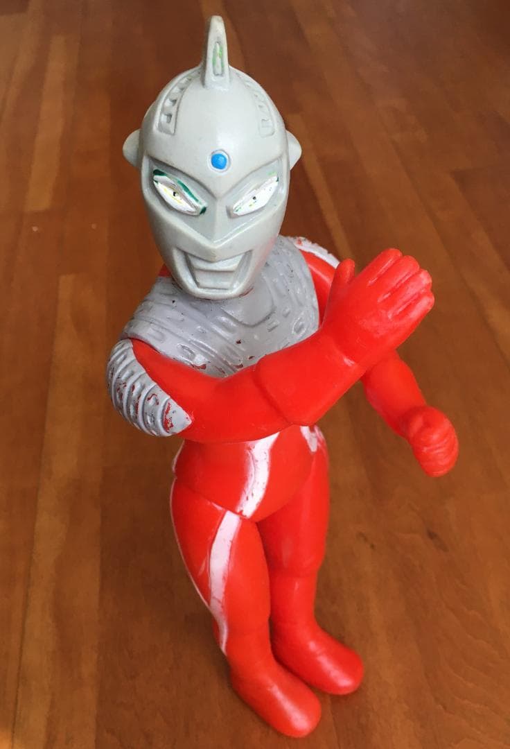 ウルトラセブン ソフビ 1960年代 当時物 マルサン ウルトラセブン