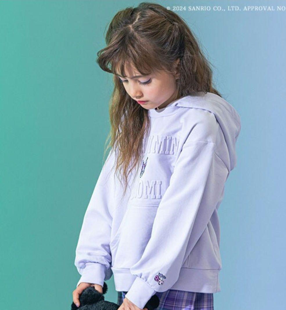 新品・未使用　アナスイミニ＊120 クロミ フード付きトレーナー