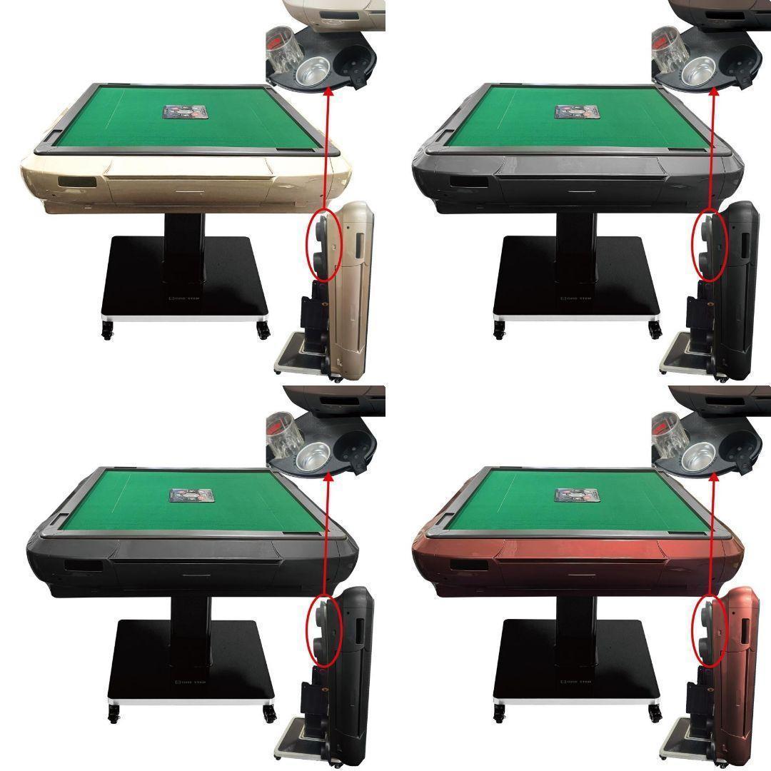 全自動麻雀宅 33mm 麻雀卓 全自動 折りたたみ 麻雀卓 ガラス2531‐4