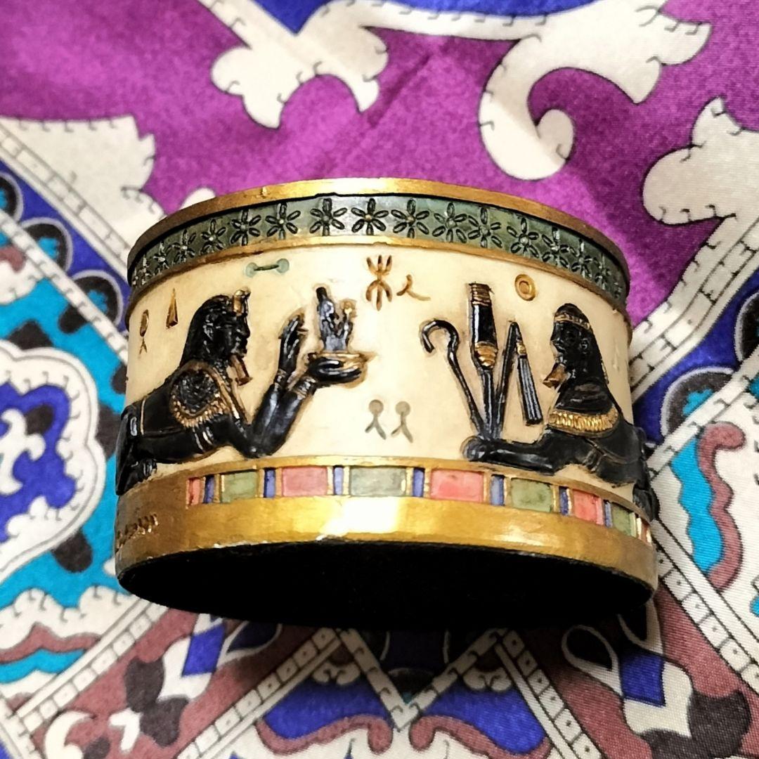 民族工芸品✨古代エジプト調モチーフ 神秘的レリーフ彫刻 装飾品✨貴重