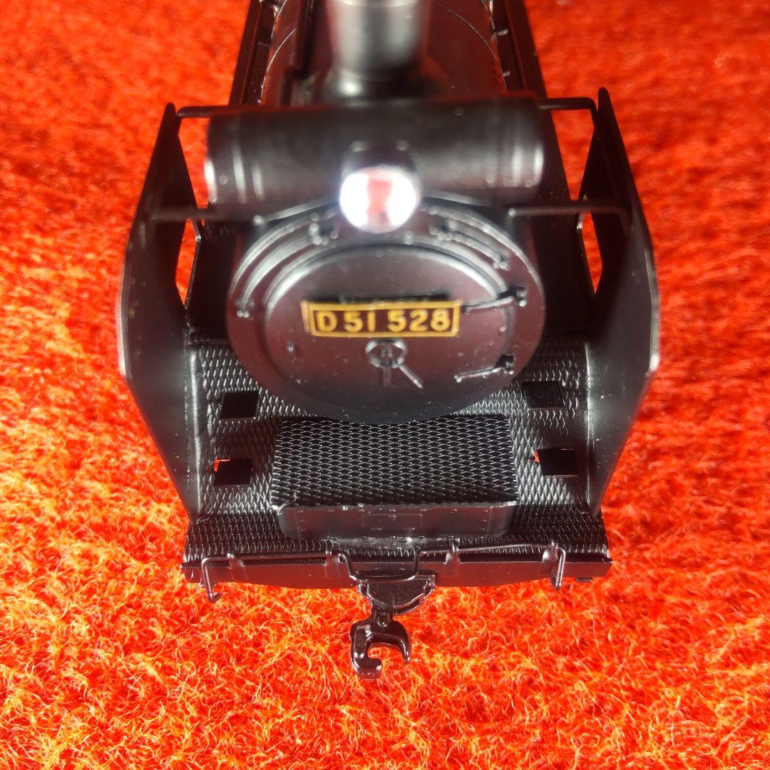 D51、アダチ、美品、動作確認済み、蒸気機関車、HOゲージ