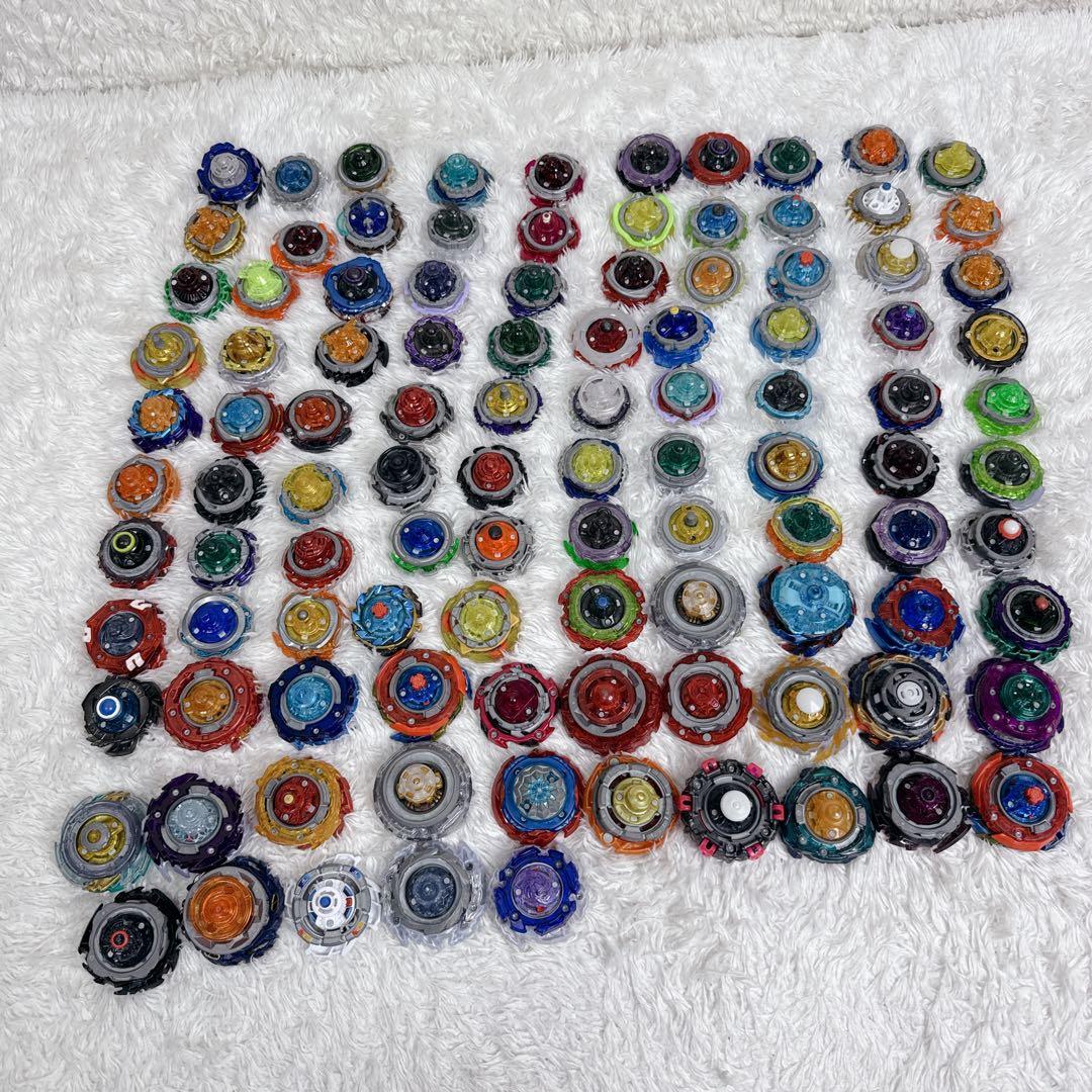 ベイブレードバースト 計129点 引退品 まとめ DB DU 付属パーツ有