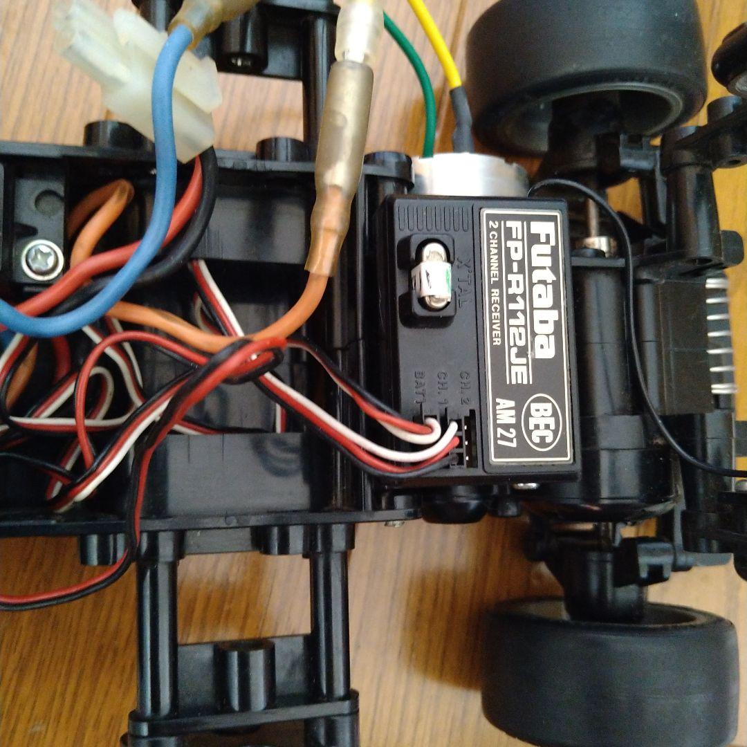 タミヤ 1/10 アバルト1000TCR メカ、プロポ付　ジャンク