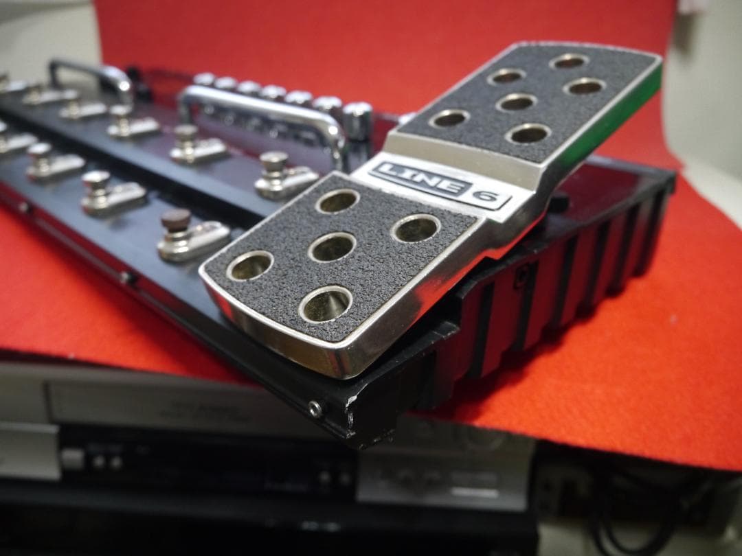 中古】LINE6 POD X3 LIVEギターエフェクター 純正電源アダプタ付