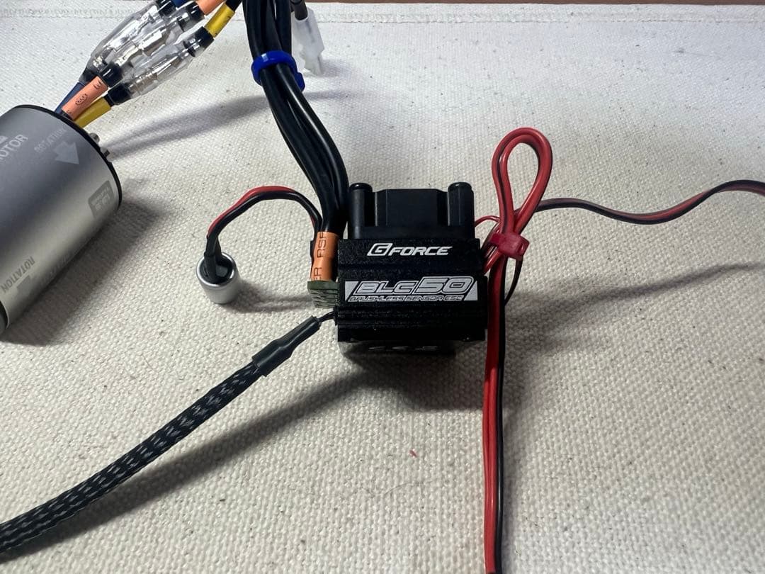 GーFORCE ジーフォース　BLC 50 ブラシレレス　タミヤ　プログラム